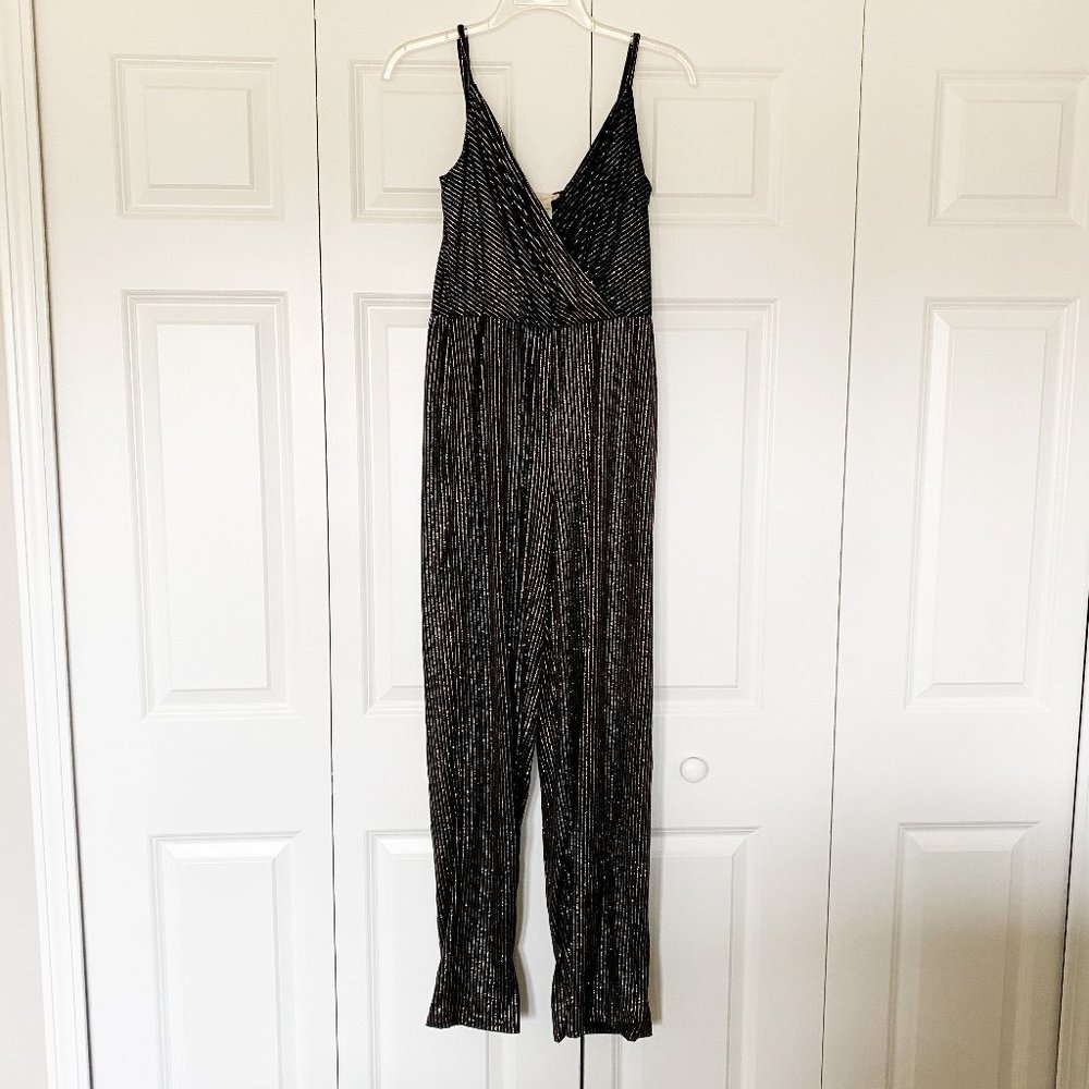 [Altar'd State] Sleeveless Sparkle Jumpsuit